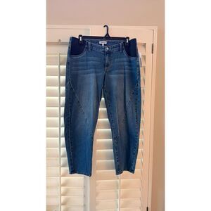 Motherhood Maternity cropped jeans